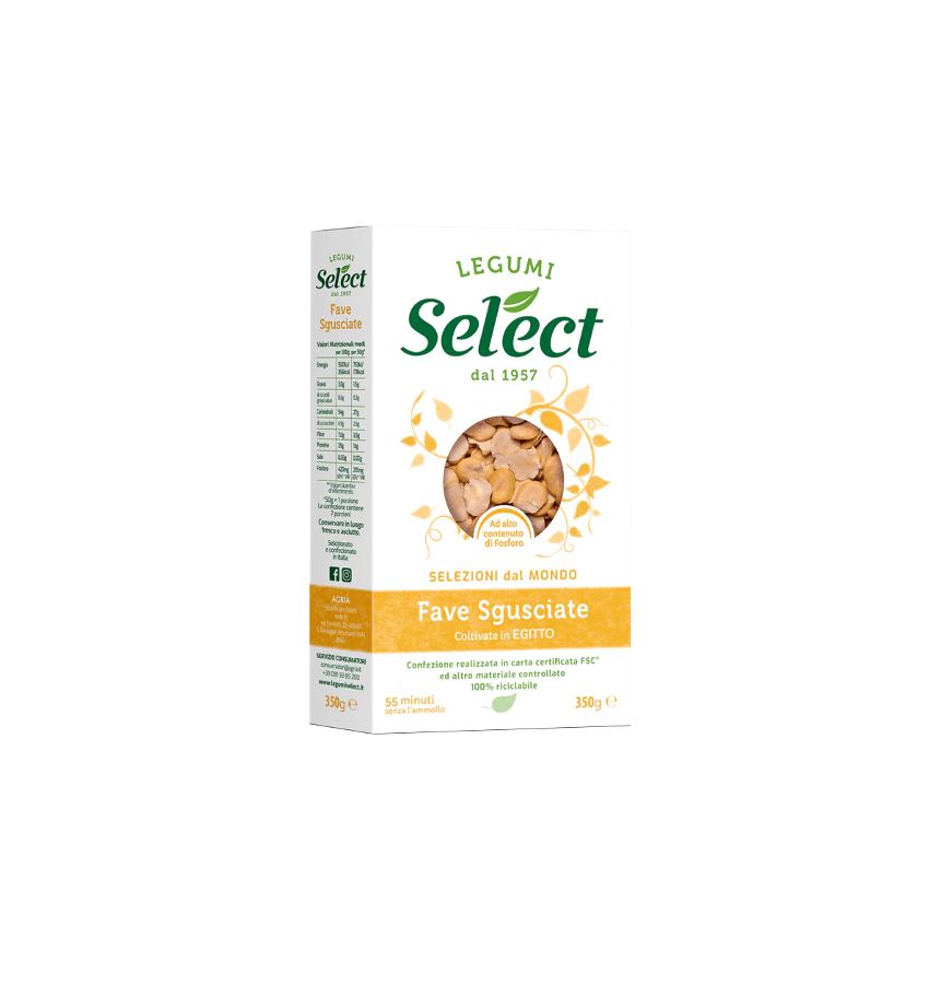 Select Fave Sgusciate 350g 18pz