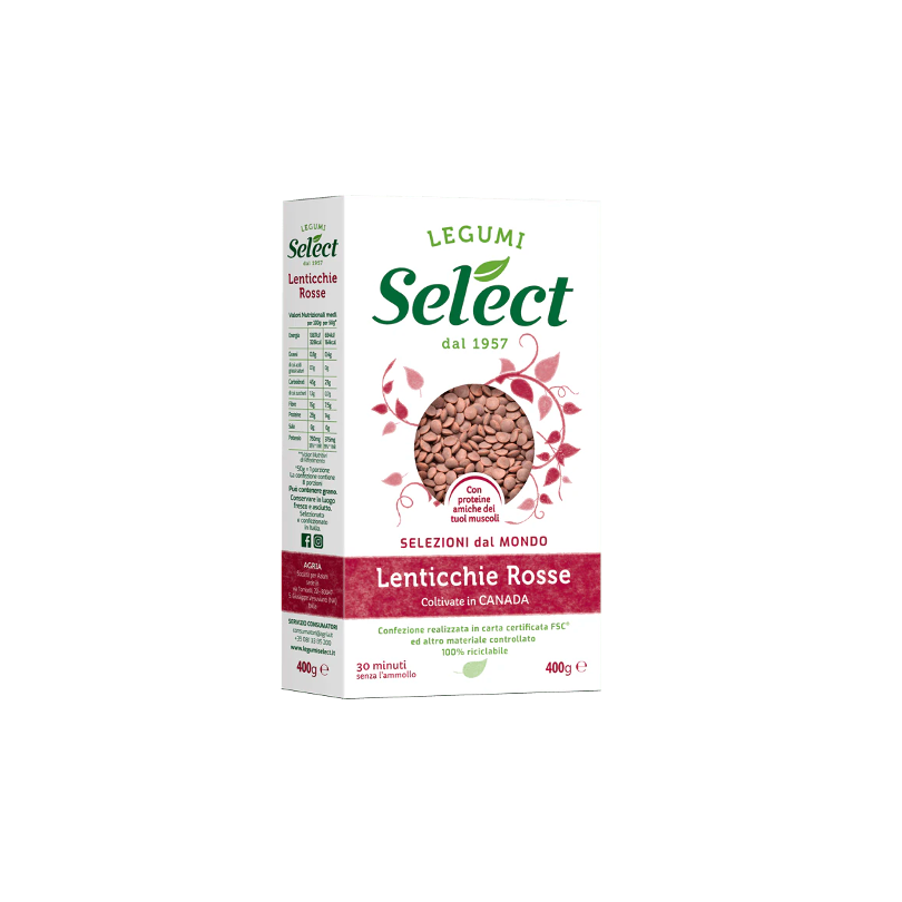 Select Lenticchie Rosse 400g  