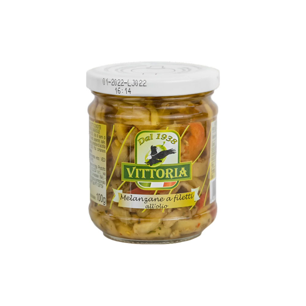 VITTORIA MELANZANE A FILETTI 200G 12PZ