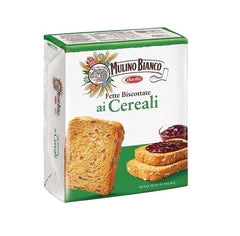 MULINO BIANCO FETTE BISCOTTATE LE CEREALI CEREALS RUSKS 315G/11.11OZ. 16PZ