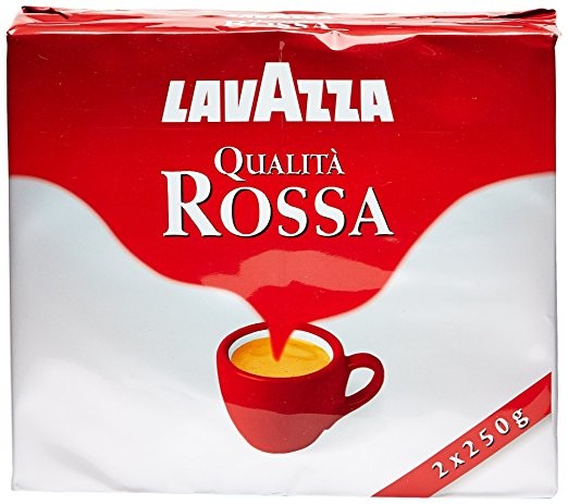 LAVAZZA CAFFE QUALITA ROSSA 250GX2 10PZ