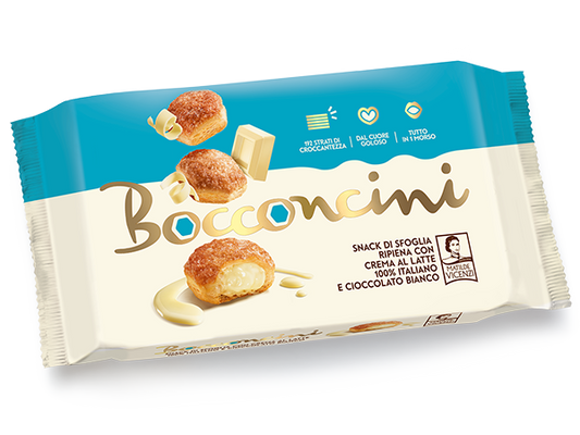 VICENZI BOCCONCINI CREMA/LATTE 100G 10PZ