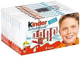 KINDER BARRETTE T.8 ASTUCCIO 100G 40pz