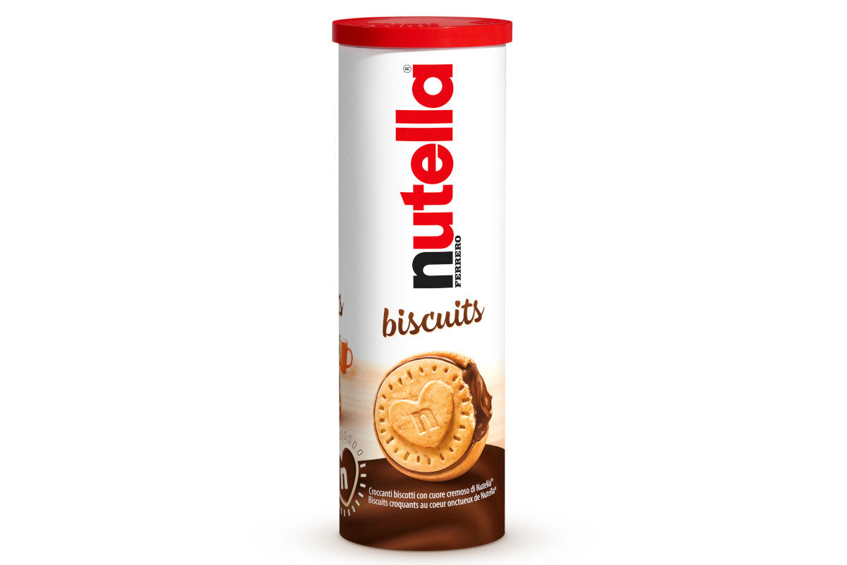 FERRERO NUTELLA BISCUITS TUBO 166G 20PZ