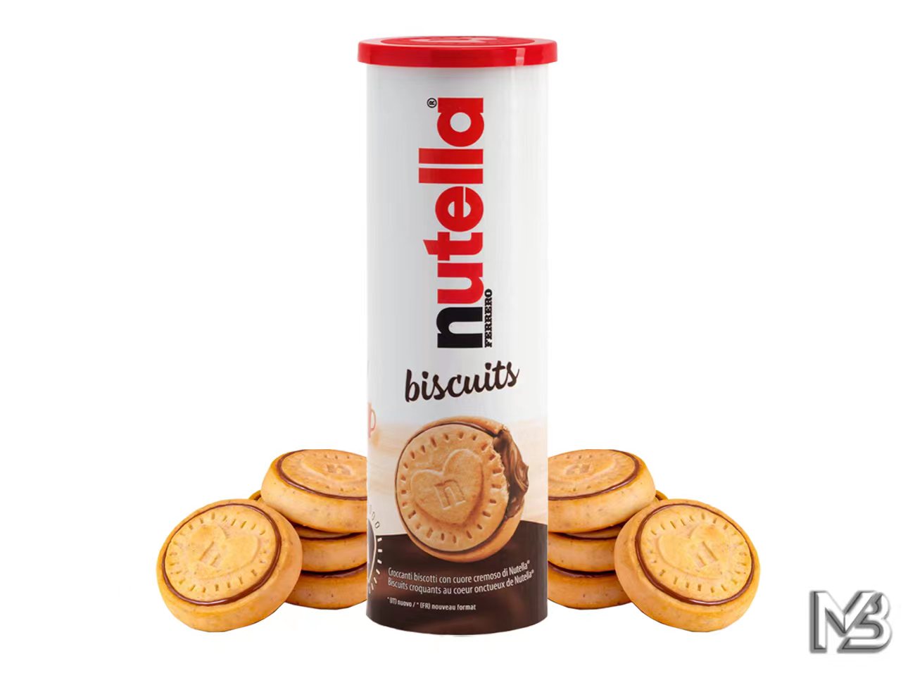 FERRERO NUTELLA BISCUITS TUBO 166G 20PZ
