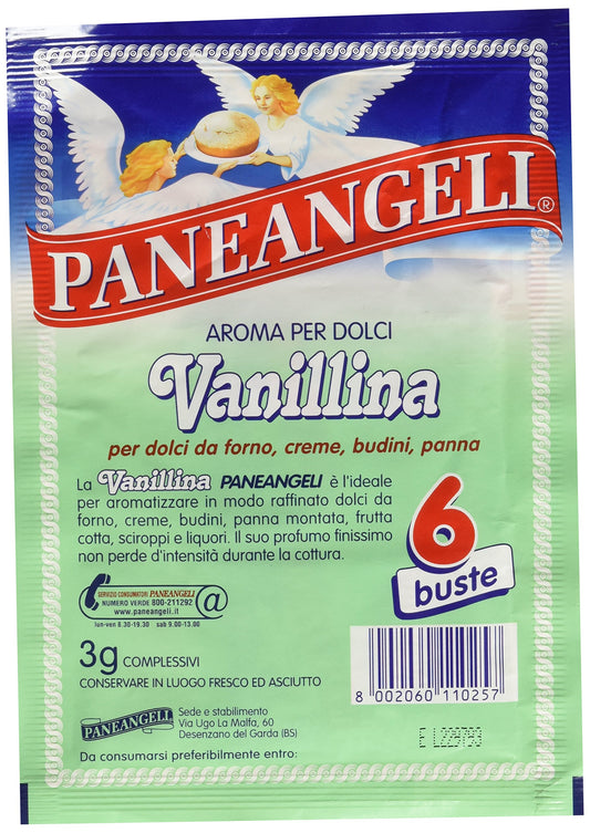 PANEANGELI VANILLINA T.6 BUSTE 50PZ