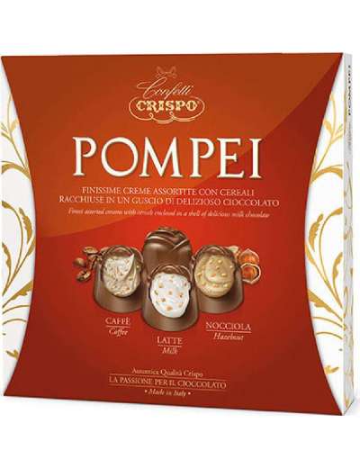 CRISPO CONFEZ.POMPEI PRALINESSE 250G 6PZ