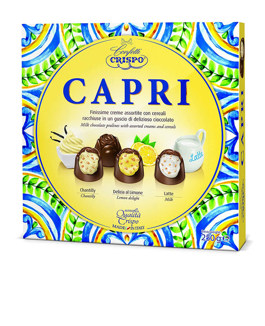 CRISPO CONFEZ CAPRI PRALINESSE 250G 6PZ