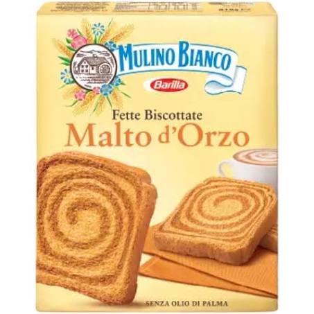 MULINO BIANCO FETTE BISCOTTATE MALTO D'ORZO 315G. 16PZ