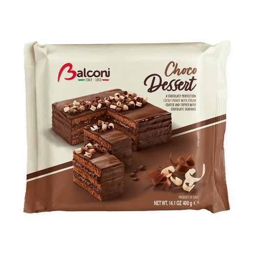 Balconi Triple Chocolate Layer Cake Choco Dessert 14.1oz/400G 6Pz